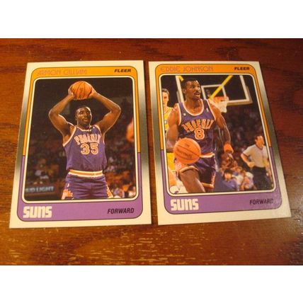 1988 Fleer Basketball, 9-Cards Different, EDDIE JOHNSON/CAGE, ++