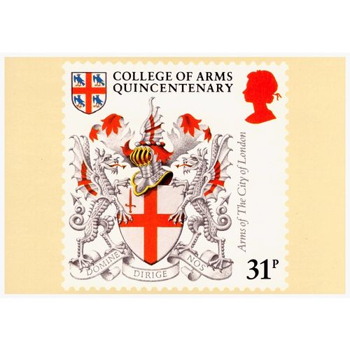 1984 Heraldry PHQ72 MINT