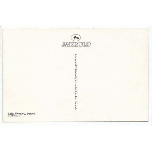 Lake Vyrnwy Powys Postcard 114