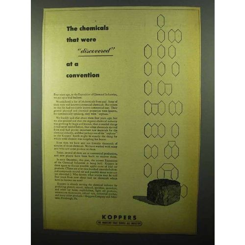 1943 Koppers Chemicals Ad - Discovered at a Convention