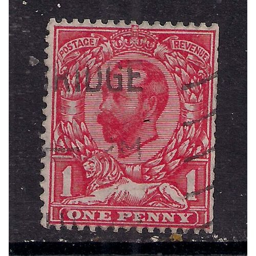 GB 1911 - 12 KGV 1d Carmine Die B Wmk 49 ( H803 )