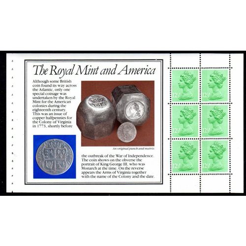 Great Britain 1983 Royal Mint MNH Prestige Booklet Pane SG X899m DX4 BK147 stamp
