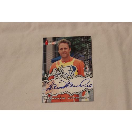 Dennis Derammelaere 2000 Press Pass Rage GRAFFITI AUTOGRAPH Extreme Sports
