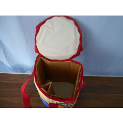 O'Gradys, Lays, Ruffles, Potato Chip Advertising Cooler Bag Beach 80s Vintage