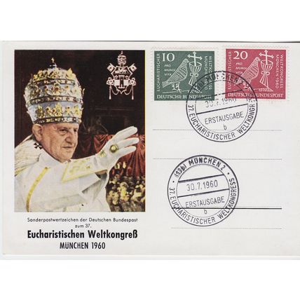 GERMANY BUND [1960] MiNr 0330-31 ( FDC ) [01] Religion