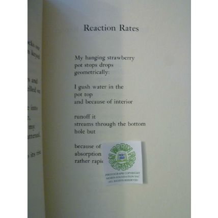 WORLDLY HOPES POEMS by A.R. AMMONS poetry chapbook