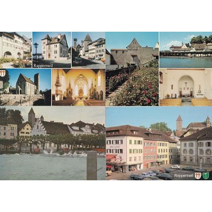 Rapperswil Switzerland 4x Postcard s
