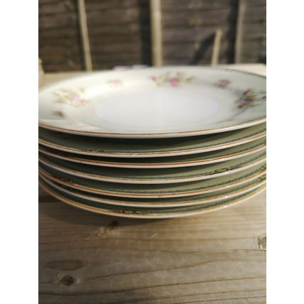 Set 7 Noritake Japan Plates
