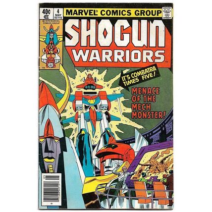 Shogun Warriors #4 (1979) *Marvel Comics / Lord Maur-Kon / Dangard Ace*