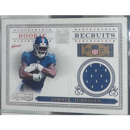 2011 Timeless Treasures JERREL JERNIGAN (Giants) Rookie Recruit #23 164/250