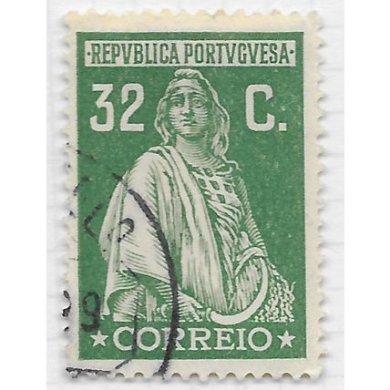 PORTUGAL 1926 CLASSIC CERES LONDON PRINT 32c USED