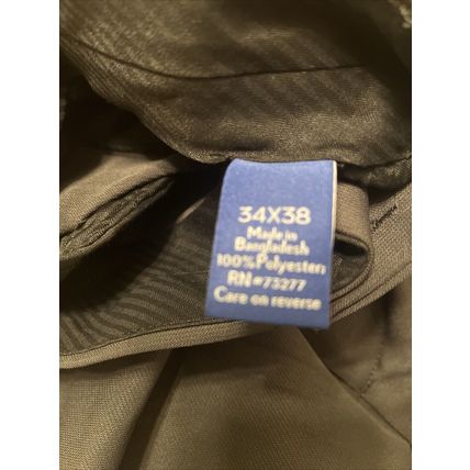 APT. 9 Men's Flat Front Dress Pants Easy Care Slim Fit Choose Your Size Gray