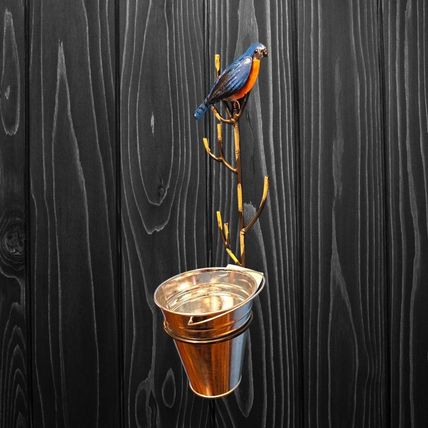 Eastern Bluebird Metal Wall Hanger - Plant - Accessories - Craft