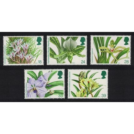 Great Britain 14th World Orchid Conference Flowers 5v 1993 MNH SG#1659-1663