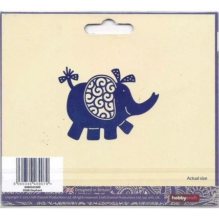 Tattered Lace. Elephant Die. Die Cutting Cardmaking Scrapbooking Crafts