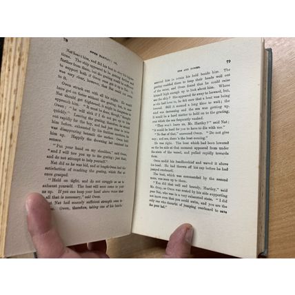 RARE* c1928 W H G KINGSTON "OWEN HARTLEY" FICTION ANTIQUE HARDBACK BOOK (P4)