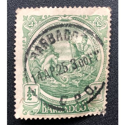 BARBADOS SG 0182 USED