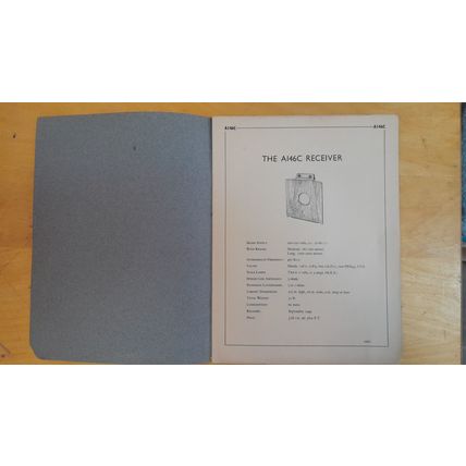 Vintage Murphy A146C RECEIVER Service manual -