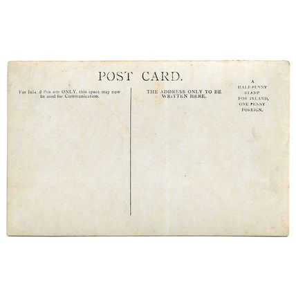 Postcard British Army unknown infantry regiment soldiers group medics c. 1900s