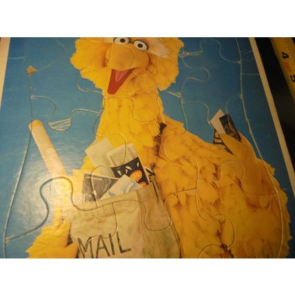 WOW!! 1979 Sesame Street BIG BIRD Frame Tray Puzzle!! $7.00 obo!!