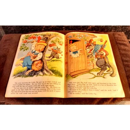 Children's Book The Three Little Pigs By Merrill Publishing Co # 3434 1939