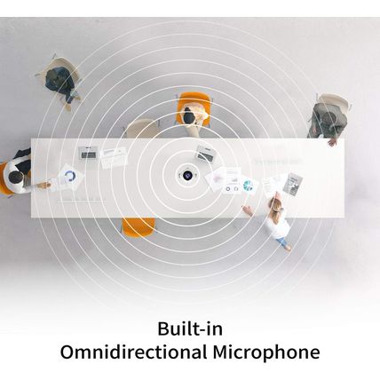 J5Create 360 Degree All around Meeting Webcam - 1080P HD Video Conference Camera