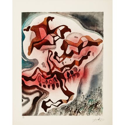 Salvador Dalí Aliyah 1968 picture 11 Poster Canvas Movie Film Print A0 A1 A2 A3