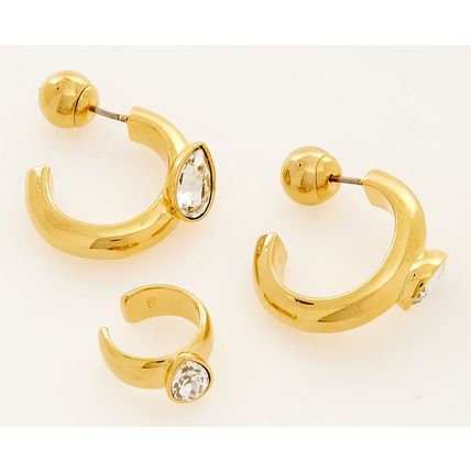 SWAROVSKI Dextera Earrings and Ear Cuff Set - NEW in Box (RARE & COLLECTABLE)