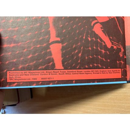1980 "TOP SOCCER ANNUAL 1981" RANGERS NOTTS FOREST CLOUGH FOOTBALL HB BOOK (P3)