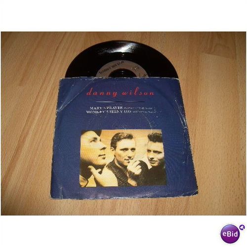 danny wilson, mary`s prayer . 1987 7" p/s . virgin , vs 934