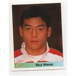 Merlin Rugby World Cup 1995 sticker No.198 Keiji Hirose