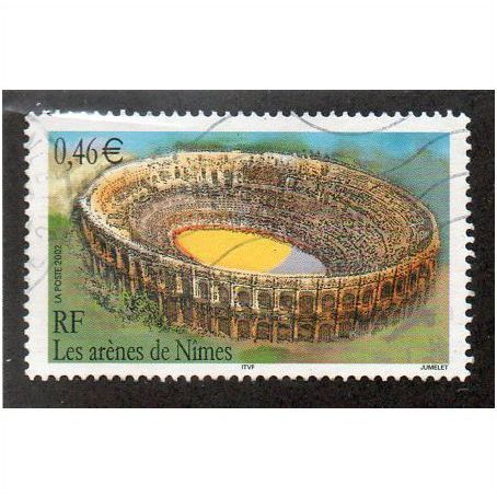 FRA 2002 46c 'NIMES AMPHITHEATRE' FINE USED (EBID20318)