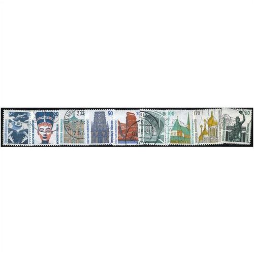 1987/1996 9 different values - fine used (o)
