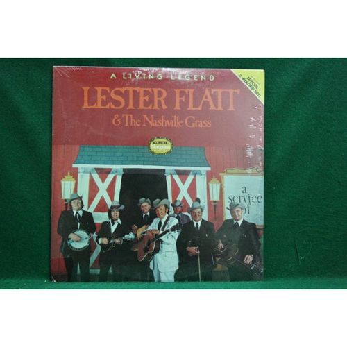 Lester Flatt & Nashville Grass - A Living Legend - 2 LP - CMH 9002 - Sealed