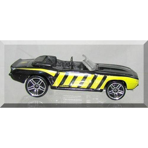 Hot Wheels - '69 Camaro: Hot Wheels Stars '08 #097/172 *Black & Yellow Edition*