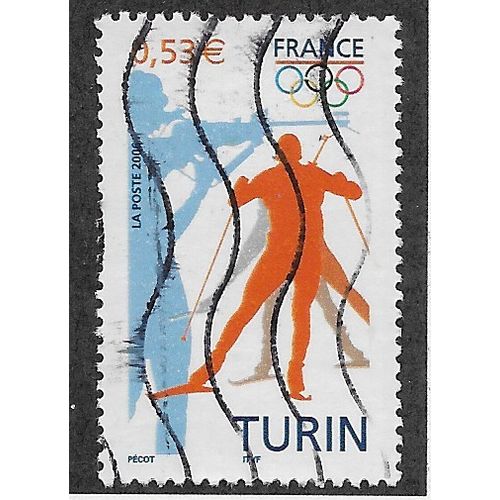 FRA 2006 53c 'WINTER OLYMPICS - TURIN' FINE USED (EBID55-670)