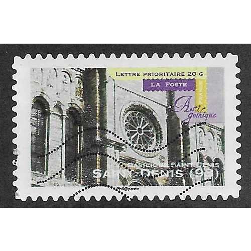 FRA 2011 (58c) 'GOTHIC ART - SAINT-DENIS 93' FINE USED (EBID56-612)