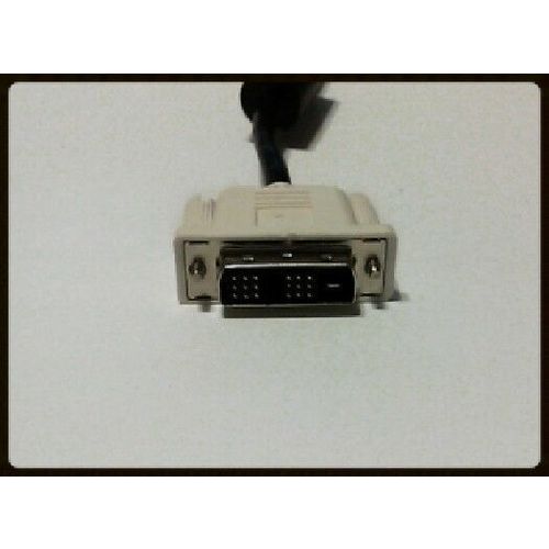 6 ft. DVI-D to DVI-D - 19-pin M-M Cable - White Molded Connectors - Black