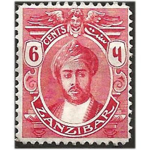 Zanzibar 1913 SG248 6c Rose-Carmine Mounted Mint . ..