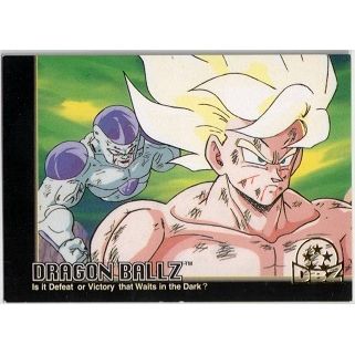 DRAGON BALL Z ' Is It Defeat or Victory ' card # 63 (1999)