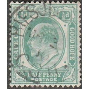 Cape of Good Hope. (S Africa). 1902 Edward VII Half Penny. Fine.Used