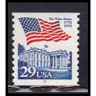 2609 29c U.S. Flag Over White House Very Fine MNH CNS 9 PA6616