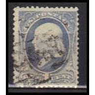 Used 206 1c Benjamin Franklin Barely Clears RA0357
