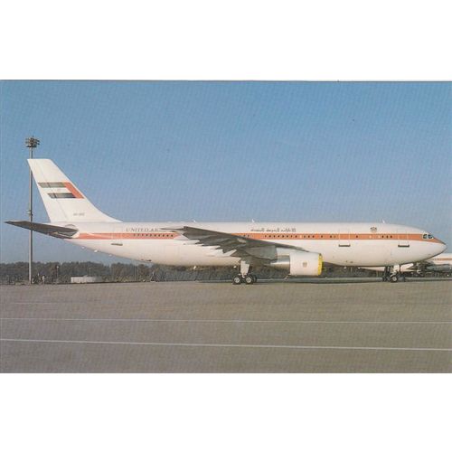United Arab Emirates Airbus A300 620 Civil Aircraft Postcard (A22712)