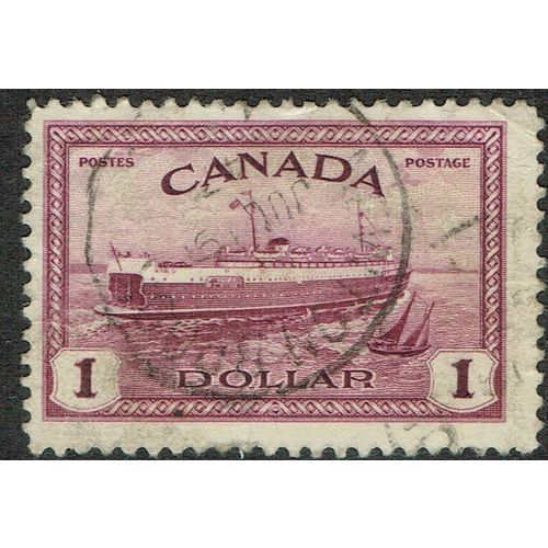 Canada 1946 Peace Reconversion $1 Purple SG406 FU