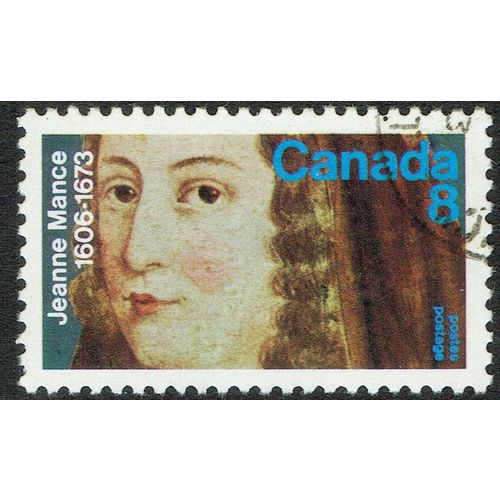 Canada 1973 300th Death Anniv Jeanne Mance 8c Multicoloured SG754 FU