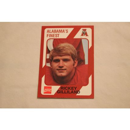 Rickey Gilliland 1989 Collegiate Collection Alabama's Finest NO. 288