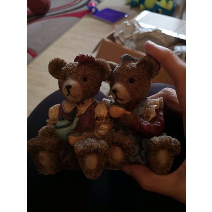 Cute Bear Ornament Girls Tea Party