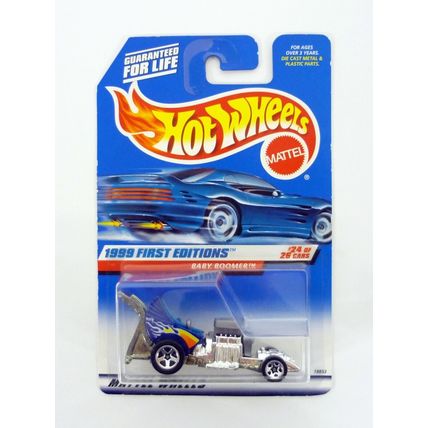 Hot Wheels Baby Boomer #680 First Editions #24 of 26 Blue Die-Cast Car 1999