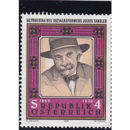 Austria 1986 Julius Trandler Mint Never Hung SG 2101 VGC